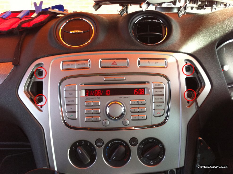 Ford Mondeo 4 2007 магнитола