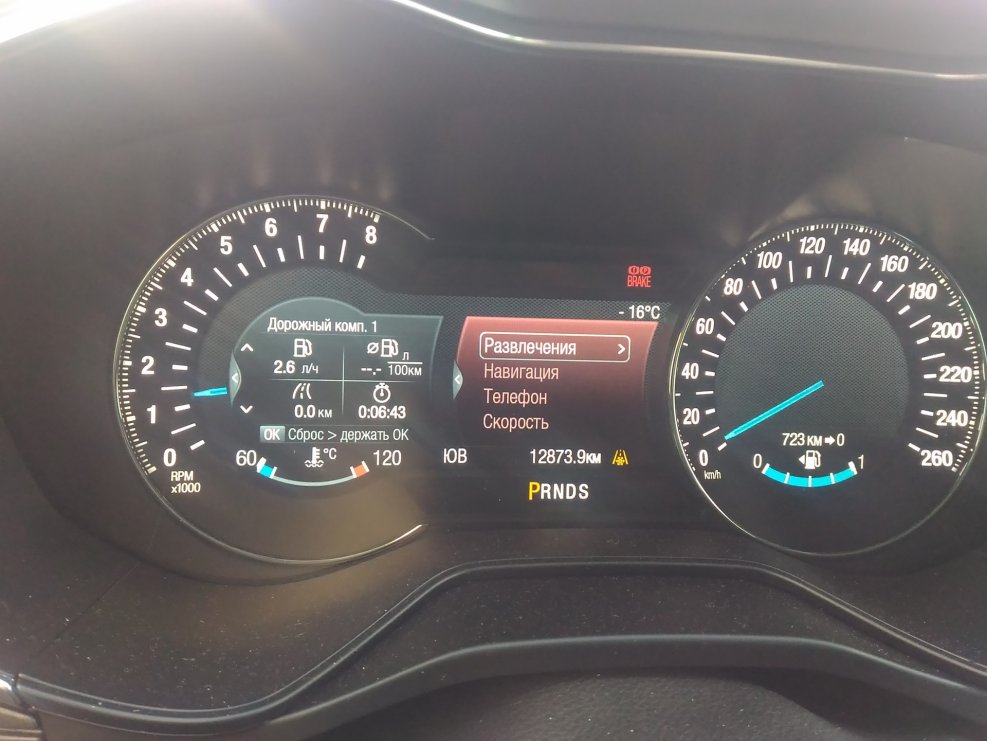 Ford Mondeo приборная панель