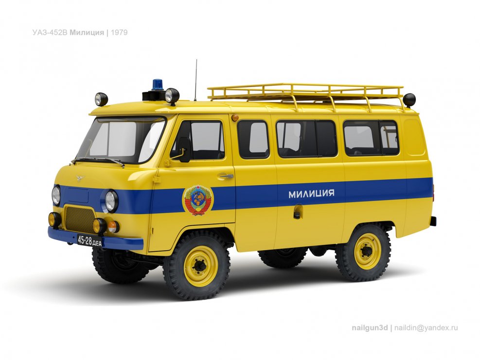 УАЗ 452 Буханка полиция