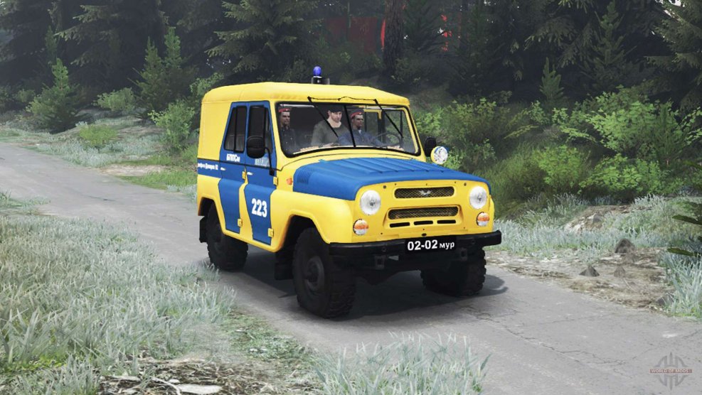 УАЗ 469б милиция