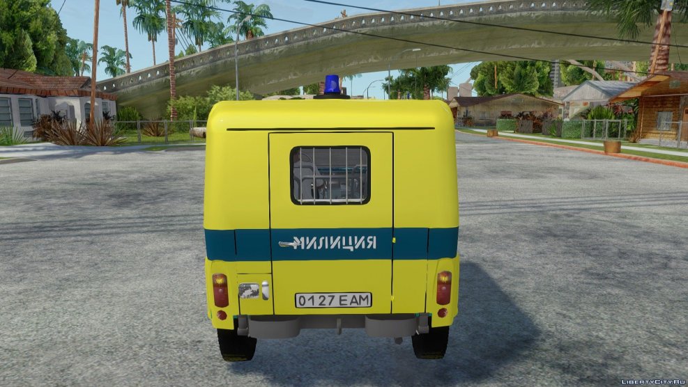 УАЗ 452 милиция СССР GTA sa