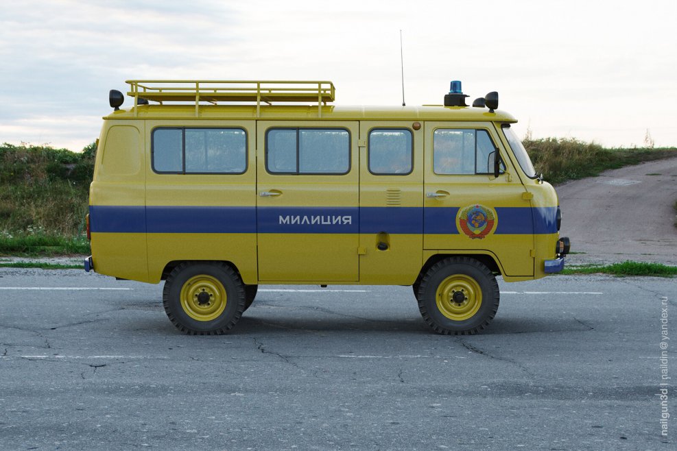 УАЗ 452 милиция