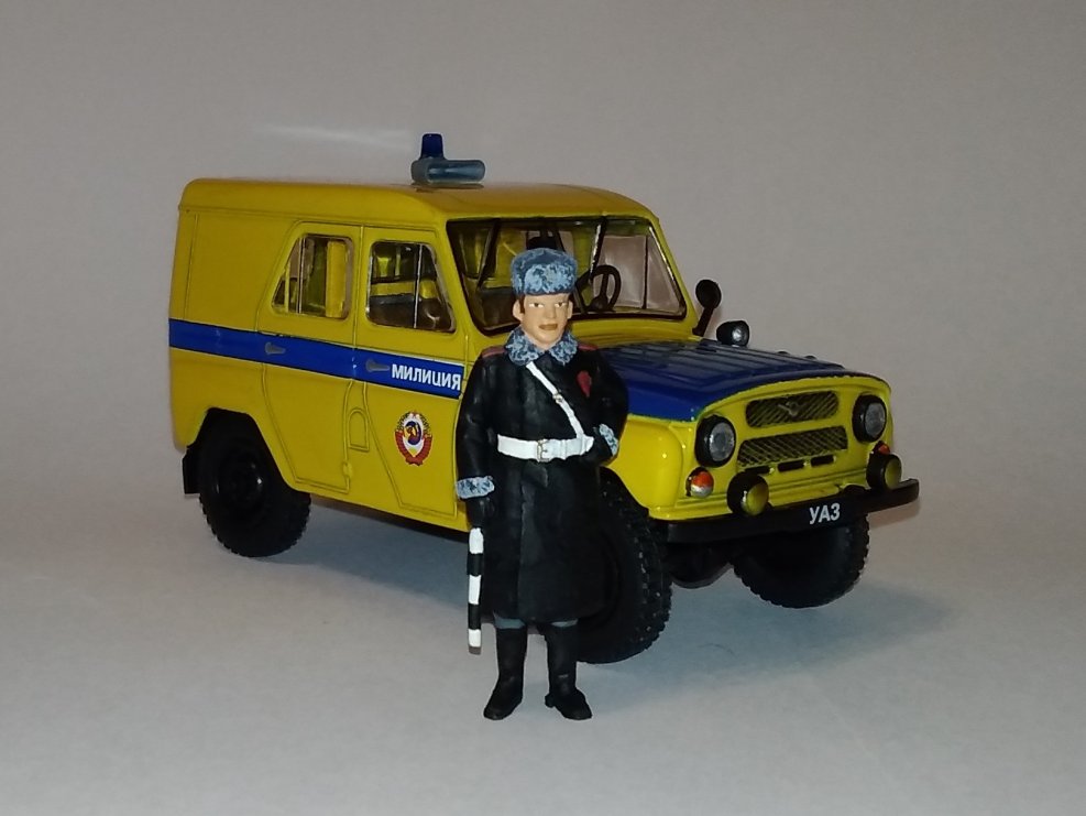 УАЗ 469 ППС, ГАИ, милиция СССР 1/43