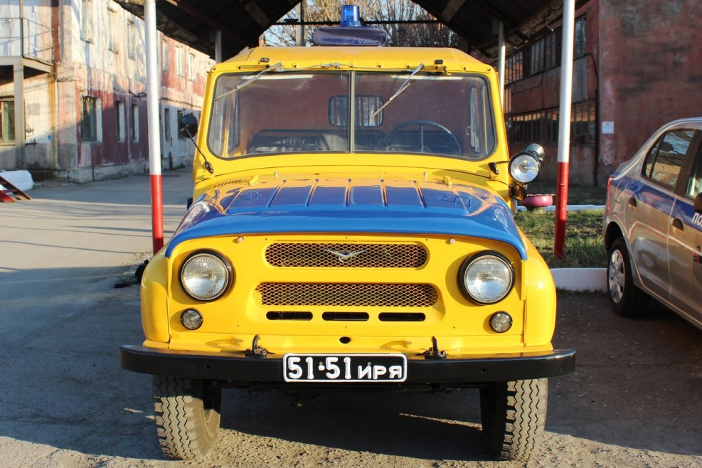 УАЗ-469 а34 милиция