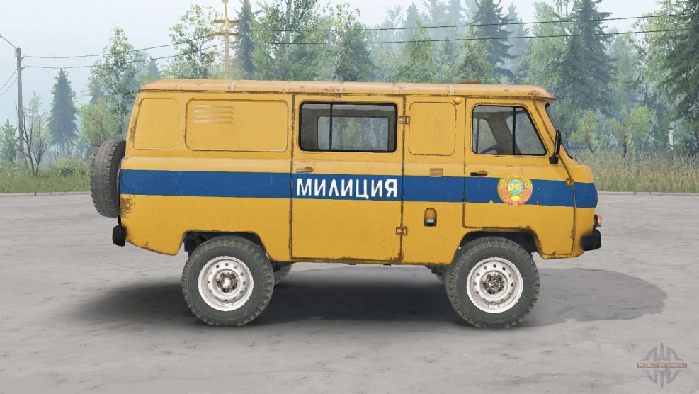 УАЗ 469 милицейский