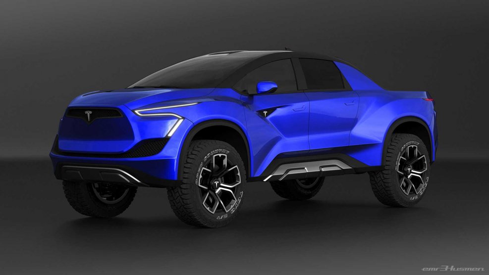 Концепт Tesla пикап