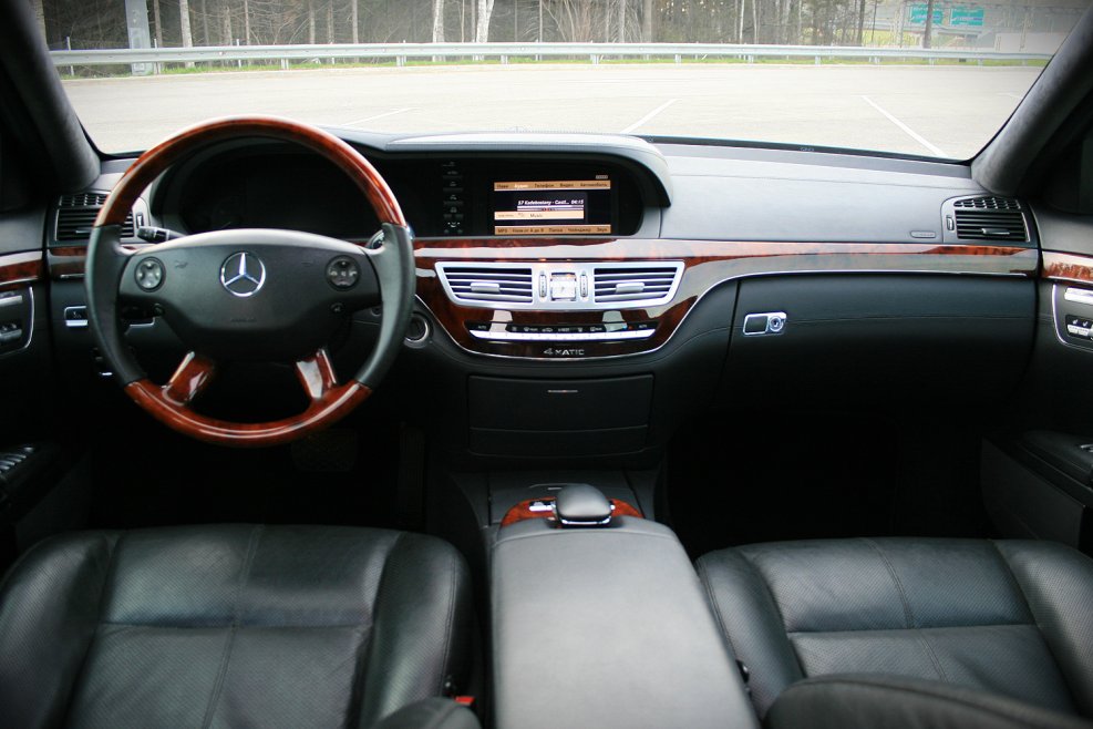 Mercedes 221 long салон