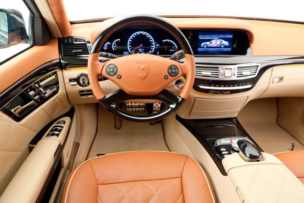 Mercedes Benz w221 Interior