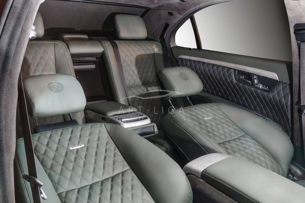 Mercedes Benz s65 AMG w221 салон