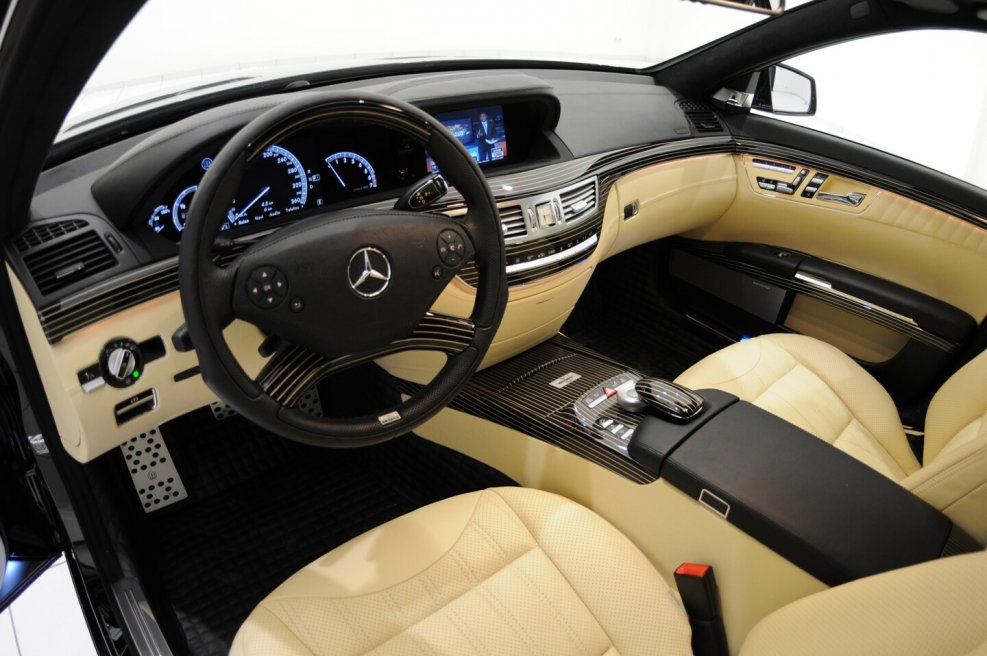Mercedes-Benz w221 салон