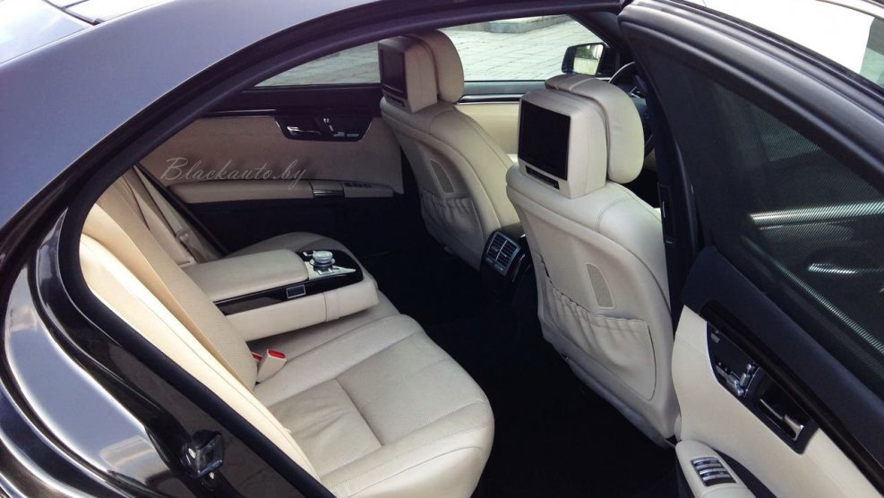 Mercedes Benz s class w221 салон