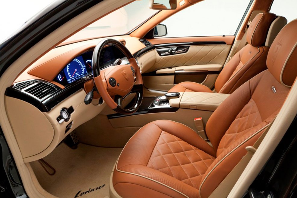 Mercedes Benz w221 Interior