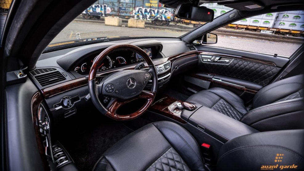 Mercedes-Benz w221 салон