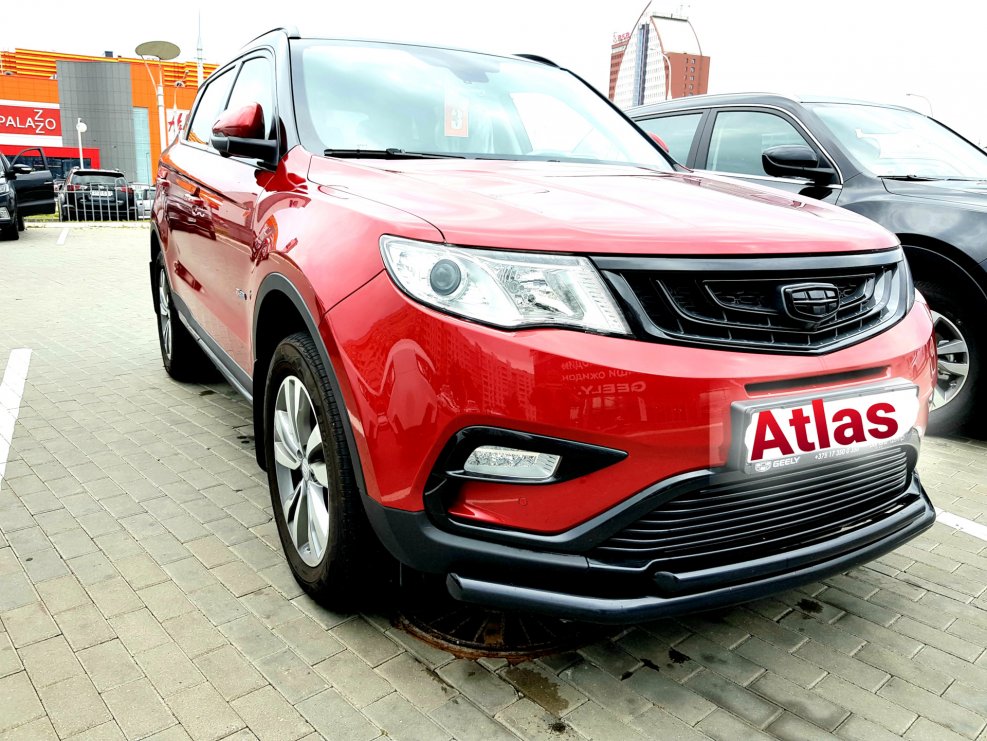Geely Atlas 2021 коричневый