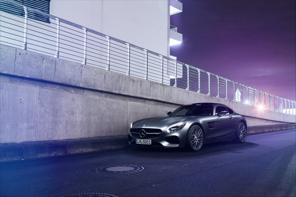 AMG gt Mercedes Purple