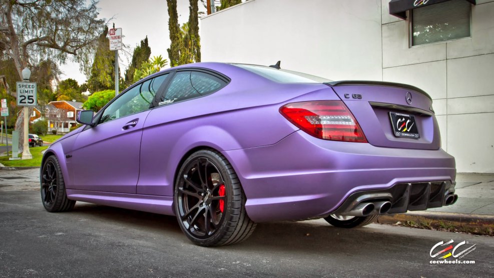 Mercedes Benz c63 AMG матовый