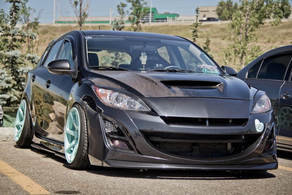 Mazda 3 BL белая