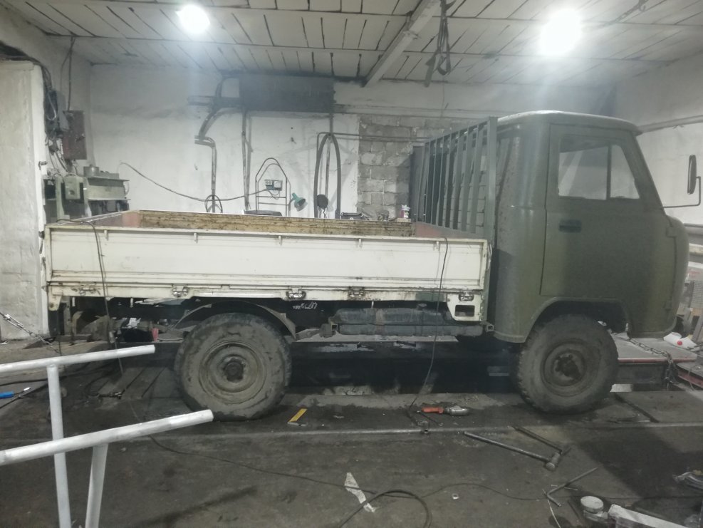 Железный кузов на УАЗ 3303