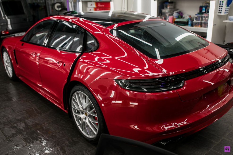 Porsche Panamera Red New 2021