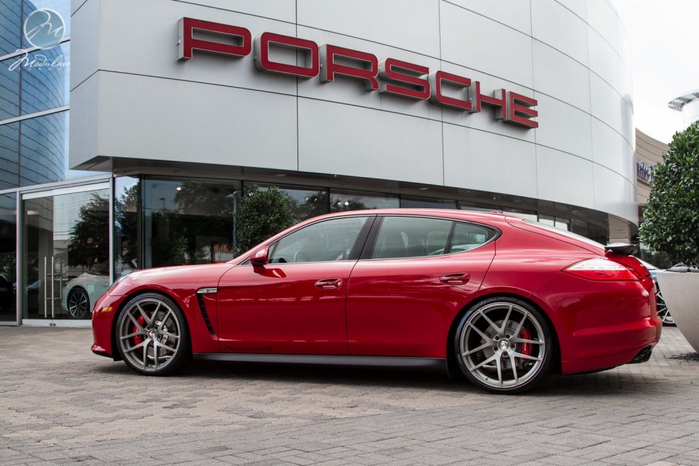 Porsche Panamera GTS Red