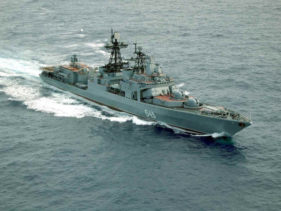 Корабль ВМФ РФ «Маршал Шапошников»