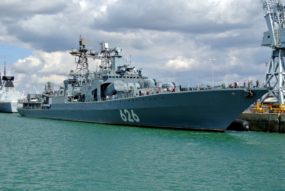 Корабль ВМФ «вице-Адмирал Кулаков».