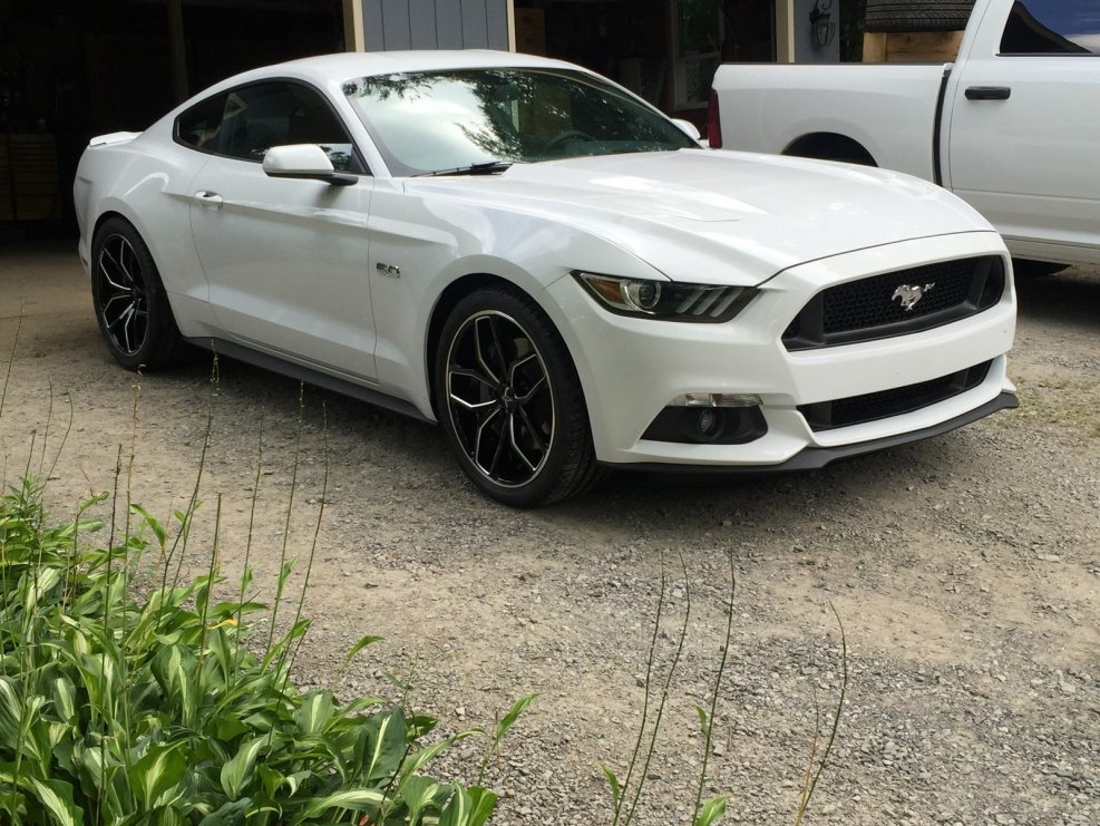 Ford Mustang 2016 белый