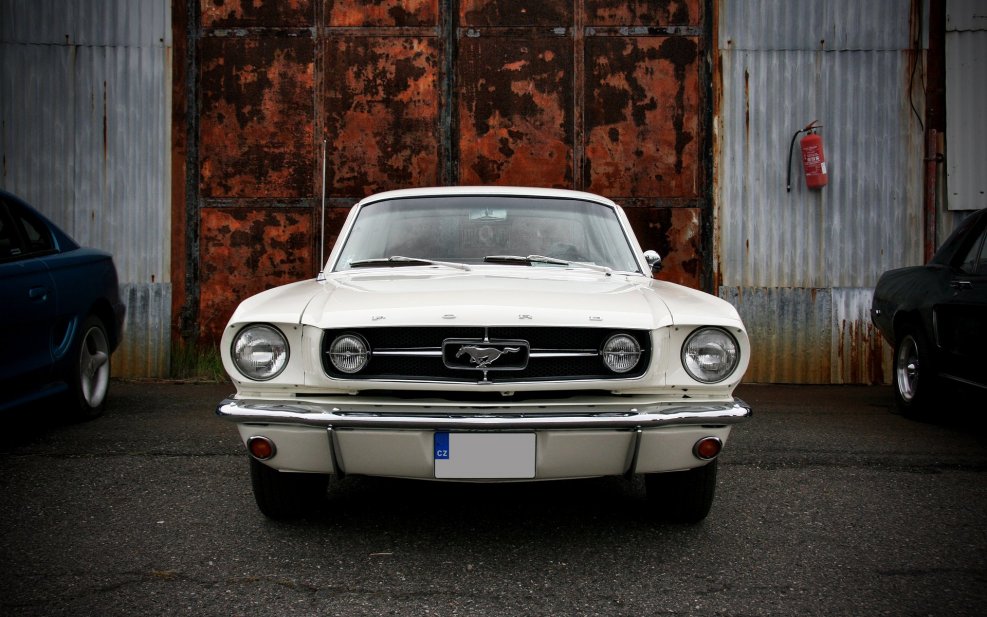Ford Shelby gt500 белый