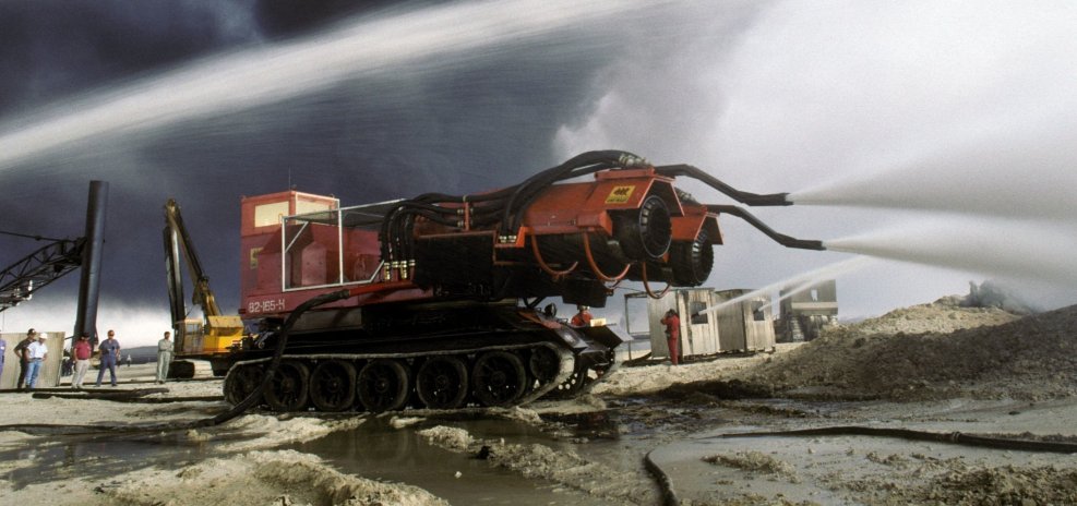Пожарный танк на базе т-34