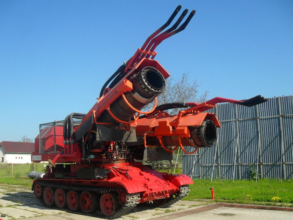 Пожарный танк т-64