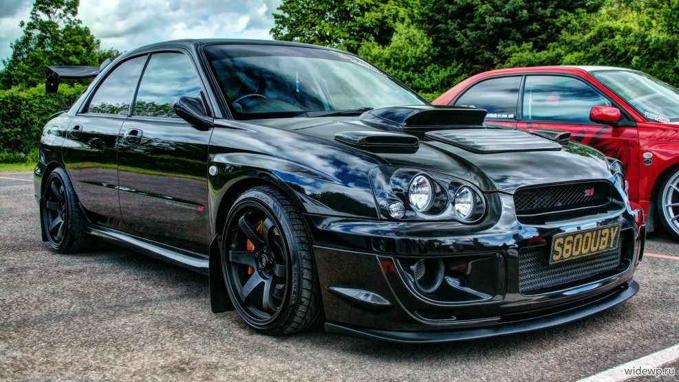 Subaru Legacy b4 be5 черный