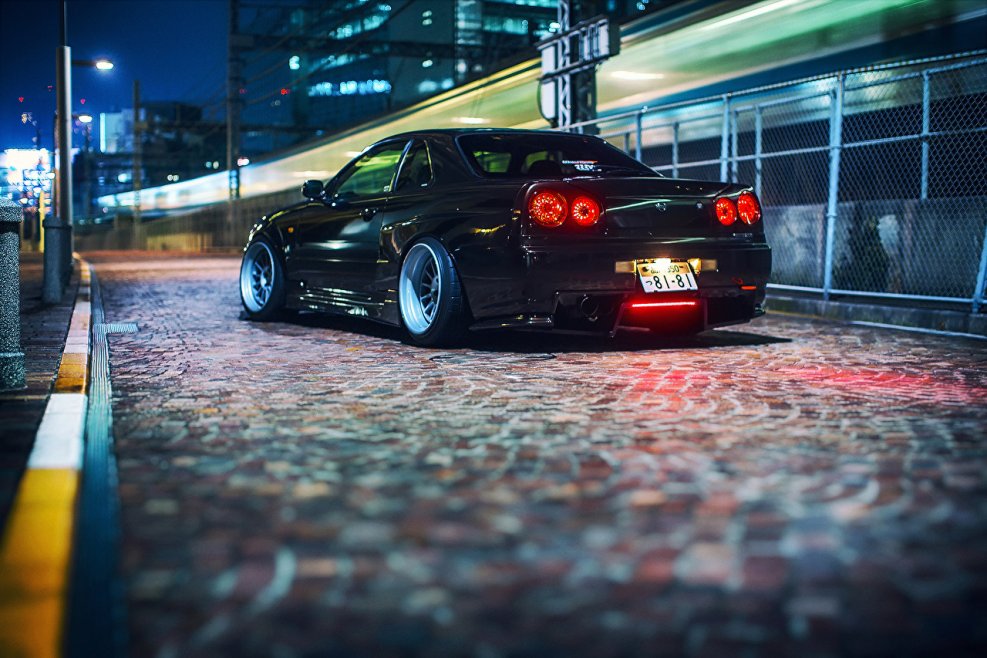 Nissan Skyline GTR r34 stance