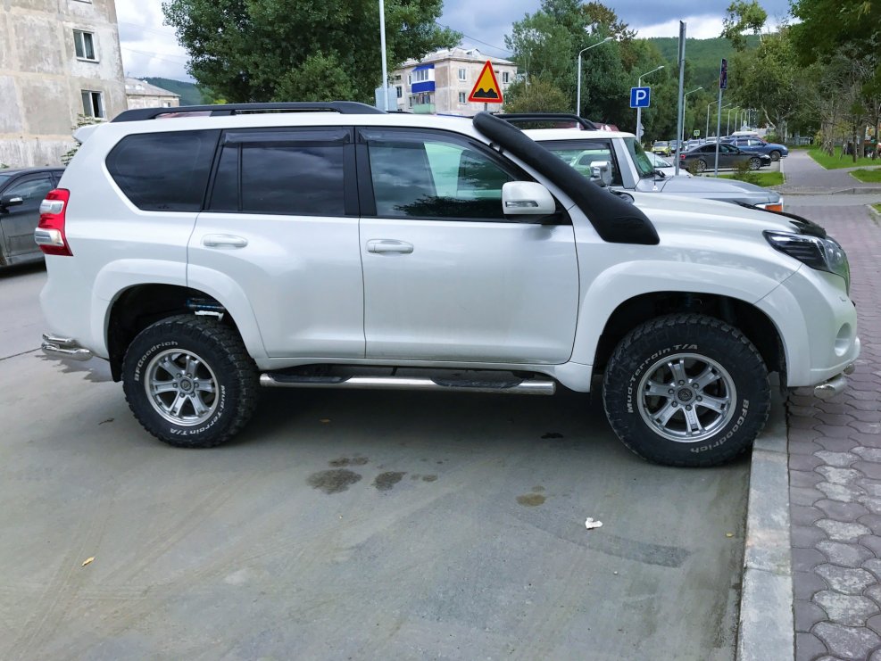 Расширители колесных арок Toyota LC Prado 150