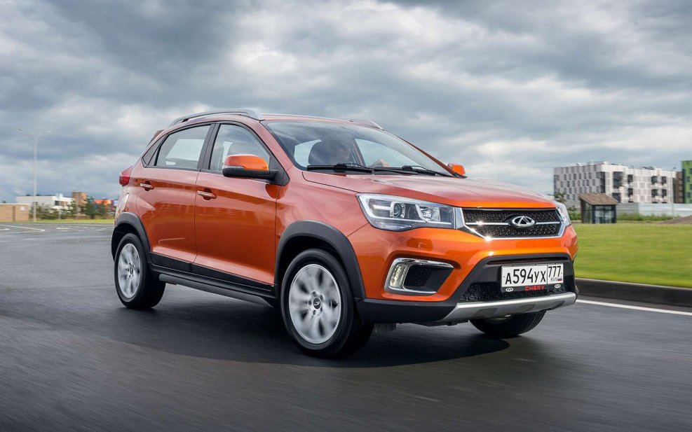 Chery Tiggo 4 оранжевый