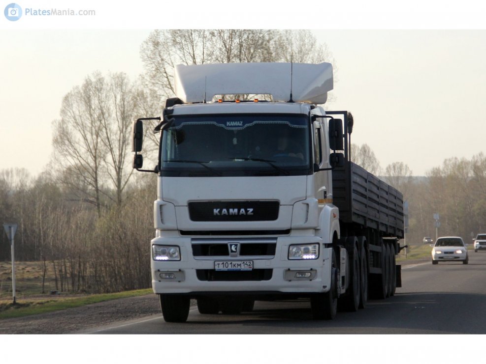 КАМАЗ 65206 сцепка