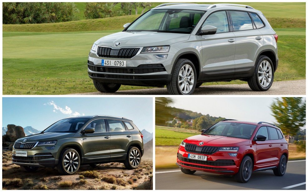 Skoda Karoq серый