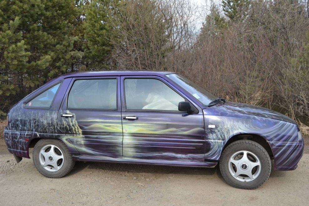 ИЖ Ода 4x4 баклажан