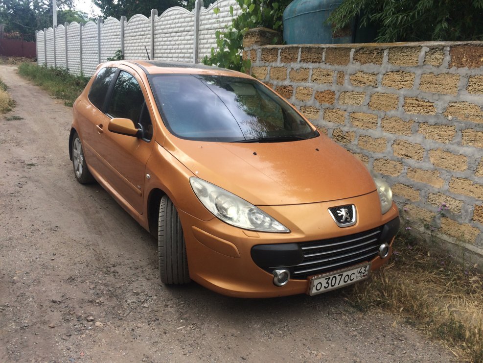 Peugeot 307 Orange