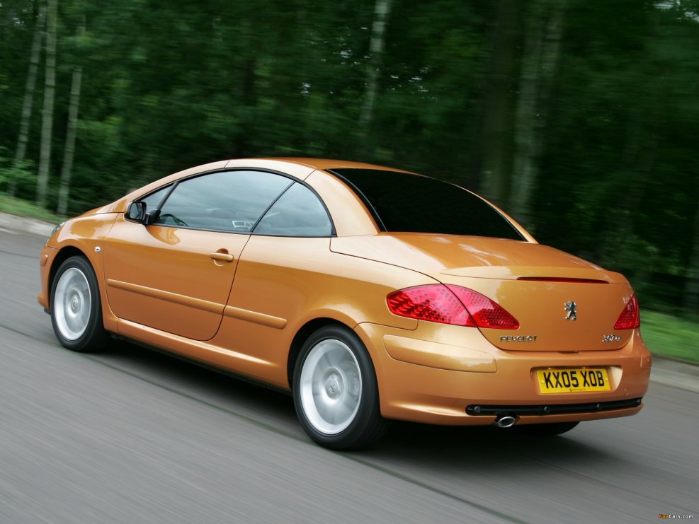 Peugeot 307 кабриолет