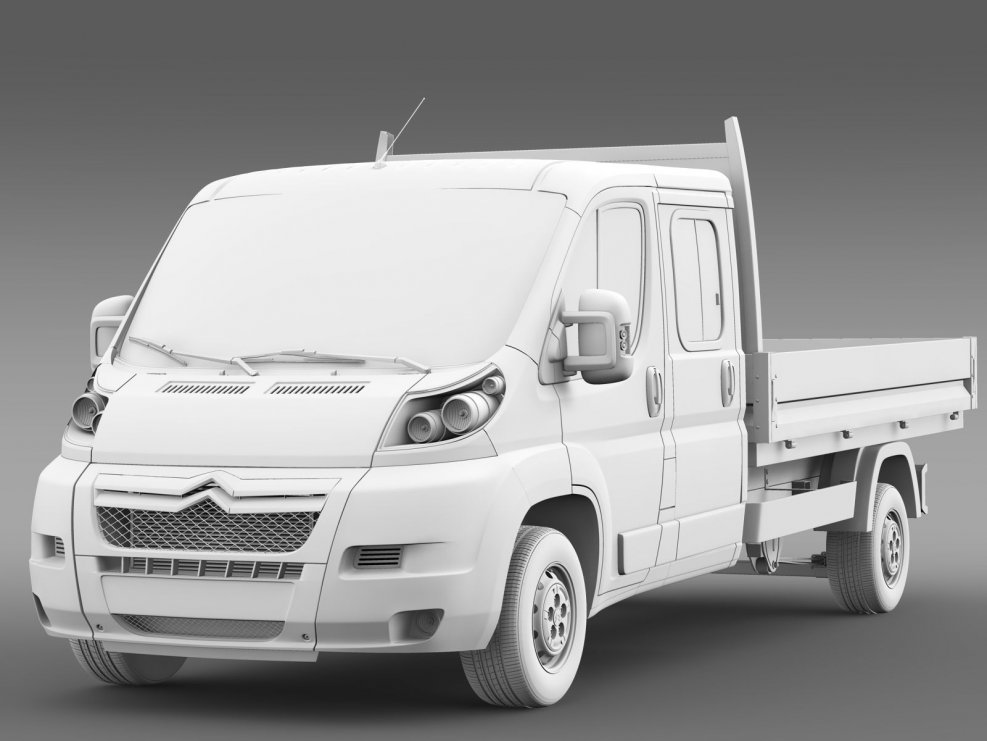 Fiat Ducato 3d model