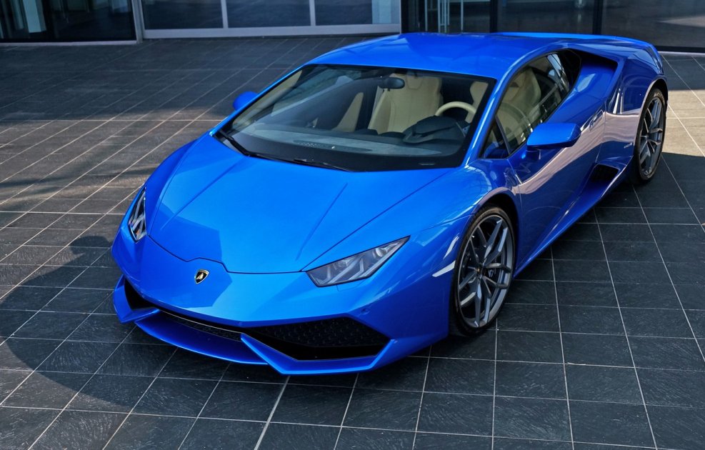Lamborghini Huracan 2014 Blue