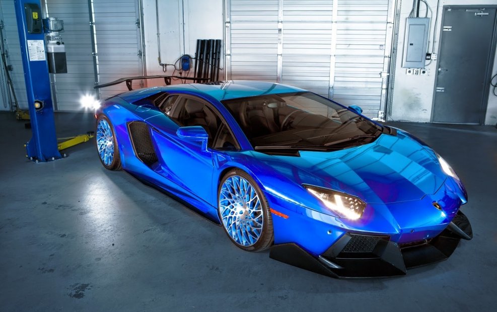 Lamborghini Blue профил