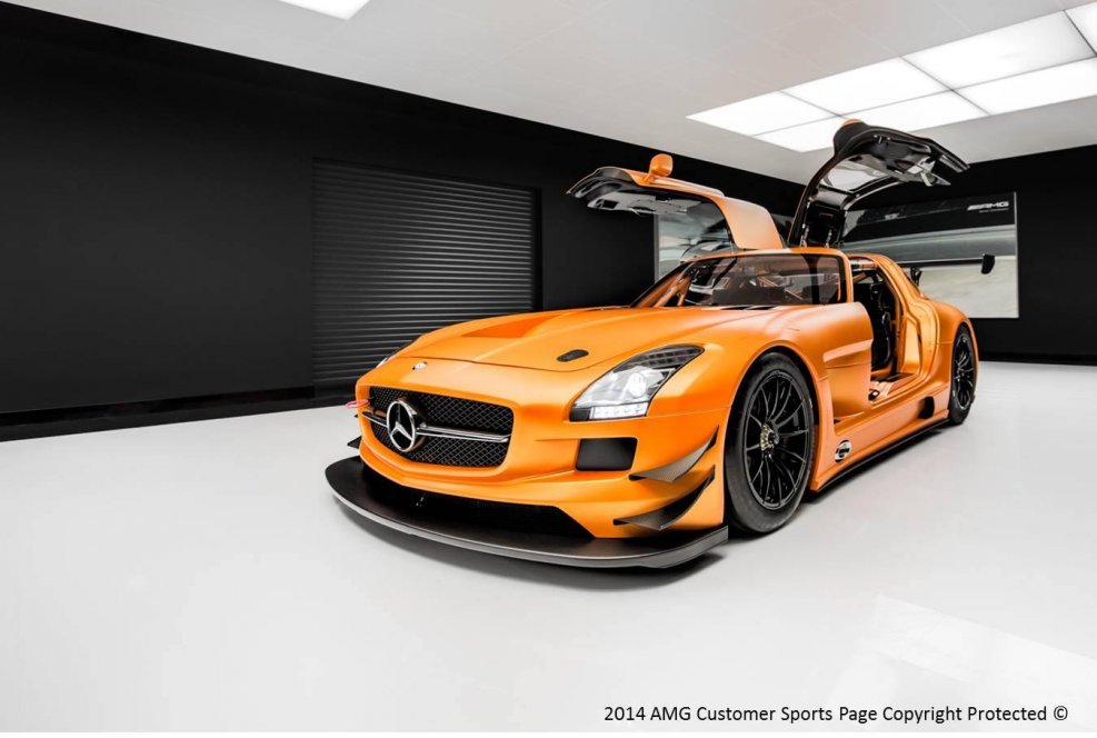 Mercedes SLS AMG gt3