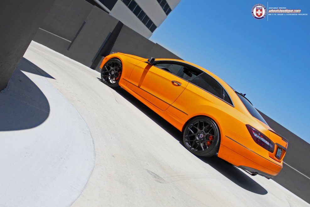 Mercedes e Coupe Orange