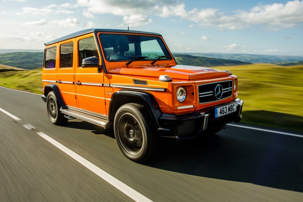 Мерседес Бенц g63 оранжевый