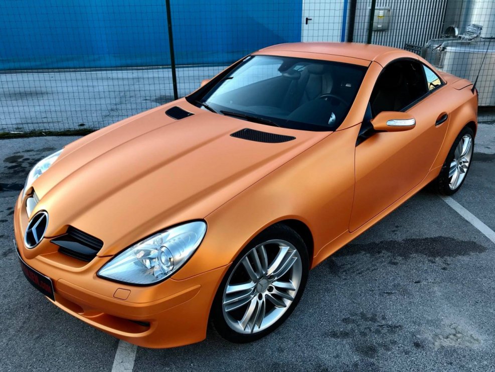 Mercedes SLK оранжевый 6.3