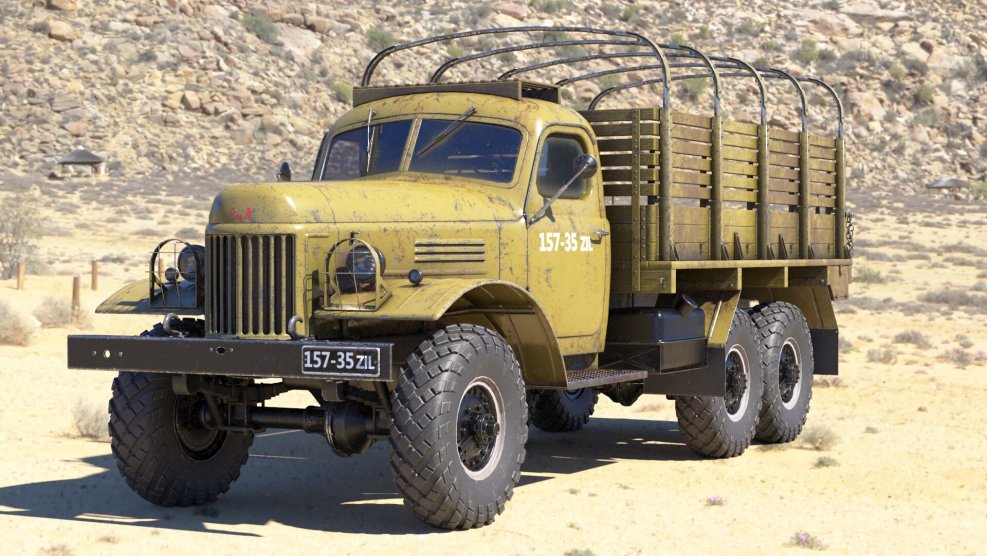 ЗИЛ 157 С кабиной от ГАЗ 3307