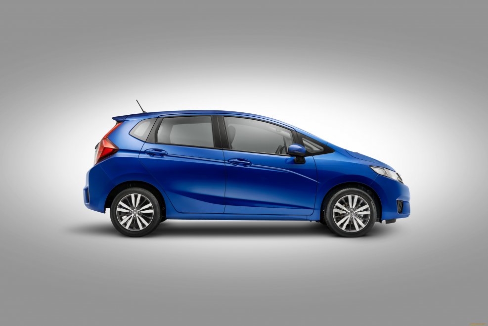 Honda Fit синий