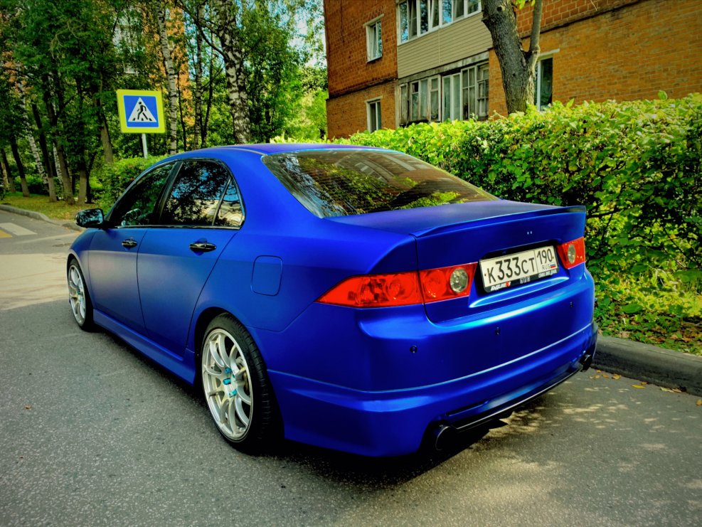 Honda Accord синяя