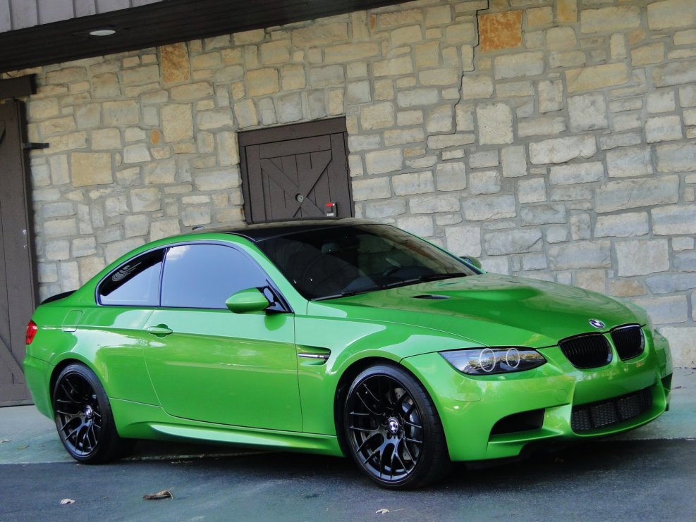 BMW m3 e92 Green